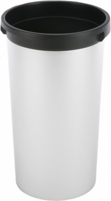 Rotho Ирис контейнер пластиковый, круглый серый/серый, 50 л