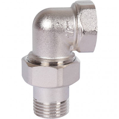 Американка угловая STOUT ВН, никелированная 1/2" SFT-0059-000012