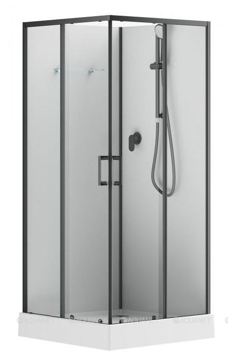 Душевая кабина Aquanet Passion EVO S Black 90x90 квадратная (00282009)