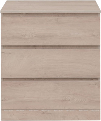 Комод для ванной Aquanet Сканди 700x400 Дуб эдгрейн 3 ящика (00302549)