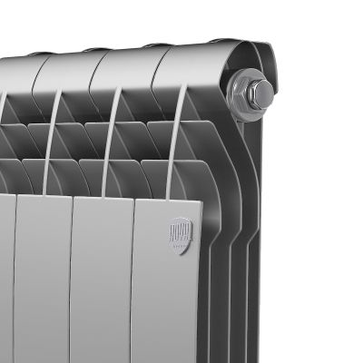 Радиатор Royal Thermo BiLiner 350 /Silver Satin - 12 секций (RTBSS35012)