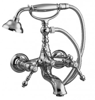 Смеситель для ванны FIMA Carlo Frattini EPOQUE F5054CR с ручным душем хром
