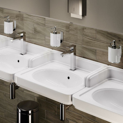 Раковина подвесная Kerama Marazzi Pompei 60 PO.wb.60 белая глянцевая прямоугольная