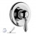 Nicolazzi Classica 3406 CR 76 смеситель для душа (внешняя часть), хром/ручка P.Mont Blanc