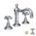 Nicolazzi Classica 1409 BZ 18 смеситель для раковины с д/к, бронза/ручки Dames Anglaises