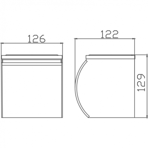 Держатель туалетной бумаги Haiba HB502 с крышкой (нерж сталь) хром