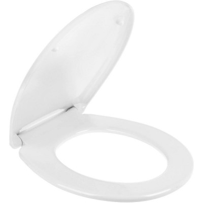 Крышка для унитаза Roca Victoria Soft Close, петли хром ZRU8013920 белый
