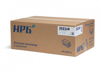 Листовые полотенца НРБ Z - 150 листов, 1 слой (30 упаковок)