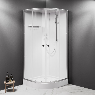 Душевая кабина AM.PM X-Joy 90х90 W94C-401-090MT без гидромассажа четверть круга угловая