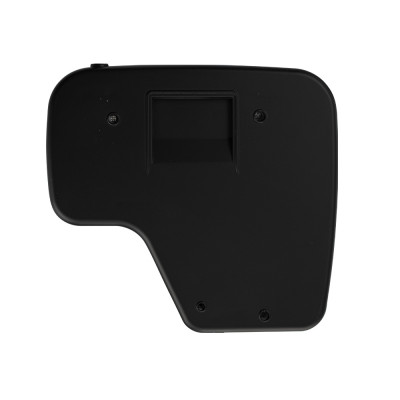 Фен для волос в ванную комнату с боковым креплением, с розеткой, 1200W, черного GFmark (6813)