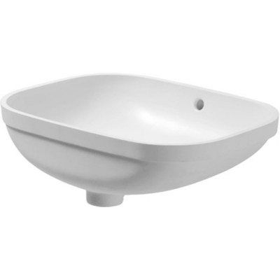 Раковина встраиваемая Duravit D Code 60 0338560000 белая прямоугольная