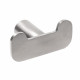 Крючок двойной для ванной Mediclinics Aura AI2318CS, нержавеющая сталь, поверхность: матовая  (AI2318CS)