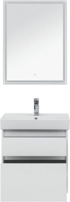 Мебель для ванной Aquanet Nova Lite 60 белый (2 ящика) напольная/подвесная (00242921)