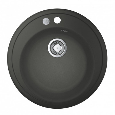Мойка GROHE K200 с одной чашей, диаметр 510 мм, серый гранит (31656AT0)