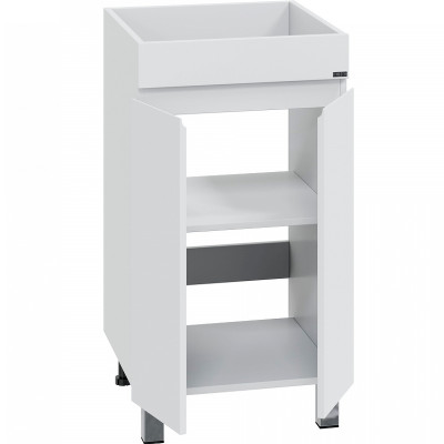 Тумба под раковину СанТа Марс 110 700312 белая напольная