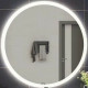 Зеркало в ванную SanVit Арт 70 zart70 с подсветкой с инфракрасным выкл округлое  (zart70)