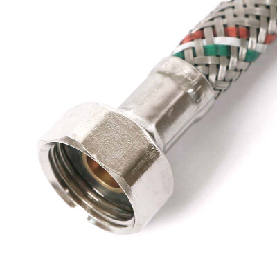 Гибкая подводка для воды UNI-FITT ВВ 1/2" 250 см оплетка из нержавеющей стали (500S2025)