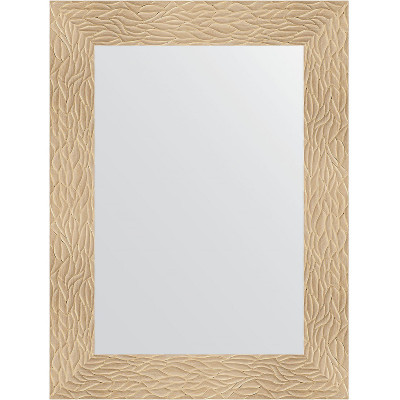 Зеркало настенное Evoform Definite 80х60 BY 3053 в багетной раме Золотые дюны 90 мм