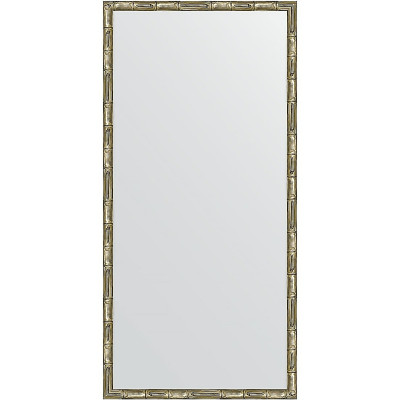 Зеркало настенное Evoform Definite 97х47 BY 0694 в багетной раме Серебряный бамбук 24 мм