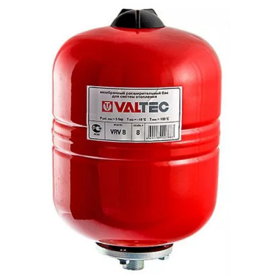Бак расширительный для отопления 24л. красный VALTEC (VT.RV.R.060024)