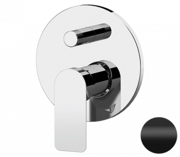 Смеситель для душа Remer Infinity I09HNO, черный матовый