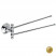 Nicolazzi Classica 1482 GB полотенцедержатель двойной, золотая латунь