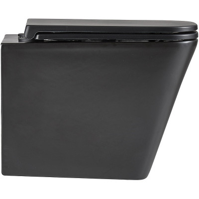 Унитаз Lemark Florex 9612002 подвесной черный микролифт