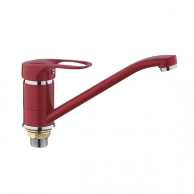 Смеситель для кухни Frap H28 F4928-12, белый-хром