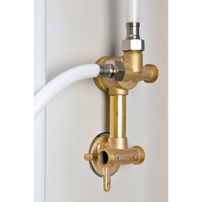 Душевая кабина Deto ЕМ 4580 N LED 80х80 см б/к, без г/м, с LED-подсветкой