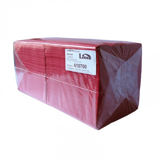Lime Салфетки 1 сл 33х33 см 400 шт сервировочные