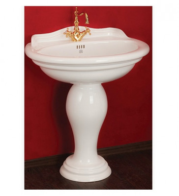 Migliore Milady 20841 пьедестал для раковины, белый