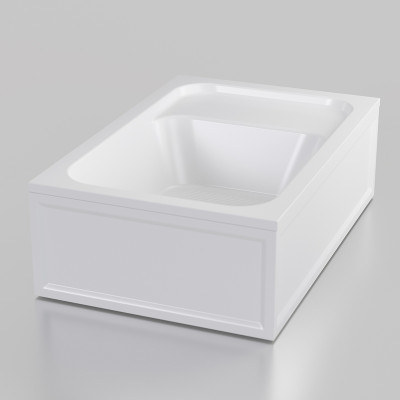 Акриловый душевой поддон RGW Acrylic BC/L 120x80 16180682-91 белый прямоугольный