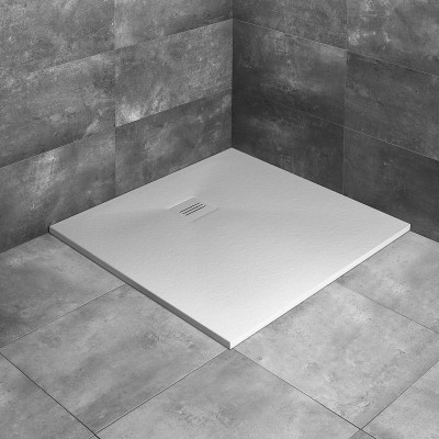 Душевой поддон из искусственного камня Radaway Kyntos C 100x100 HKC100100-04 белый квадратный