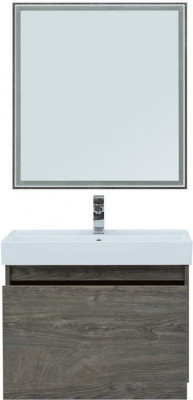 Мебель для ванной Aquanet Nova Lite 75 дуб рошелье (1 ящик) напольная/подвесная (00242295)
