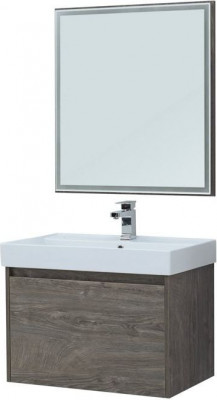 Мебель для ванной Aquanet Nova Lite 75 дуб рошелье (1 ящик) напольная/подвесная (00242295)