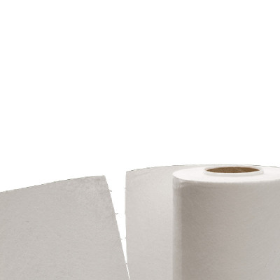 Салфетка МикроРолл в рулоне, белая, 32х25 см