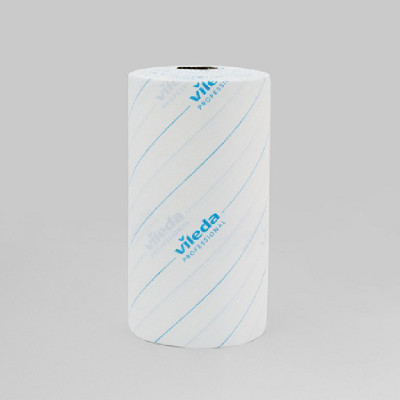 Салфетка МикроРолл в рулоне, белая, 32х25 см