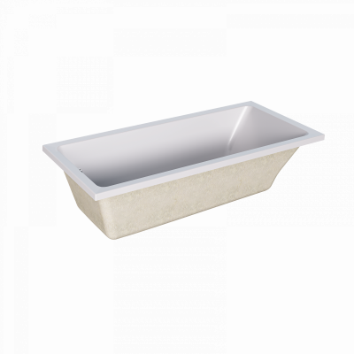 Ванна акриловая Marka One BIANCA 150x75 прямоугольная 203 л белая (01бья1575)