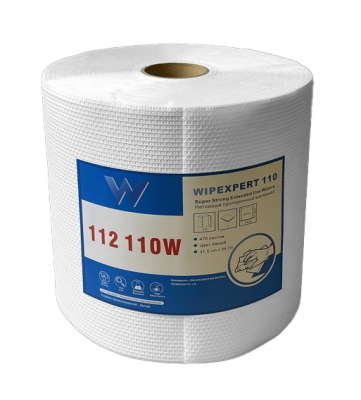 Протирочный материал Wipexpert X 110 в рулоне, белый, 475 листов