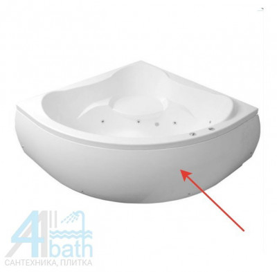 Aquanet Malta 00149864 экран под ванну 150х62 см, белый