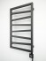 TERMA ZigZag+KTX 2+TS 500х835/Metallic Black полотенцесушитель электрический, черный