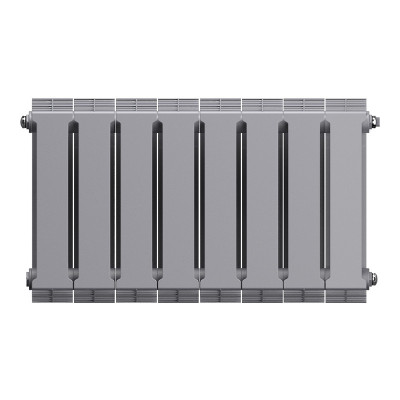 Радиатор Royal Thermo PianoForte 300 /Silver Satin - 8 секций (RTPSS30008)