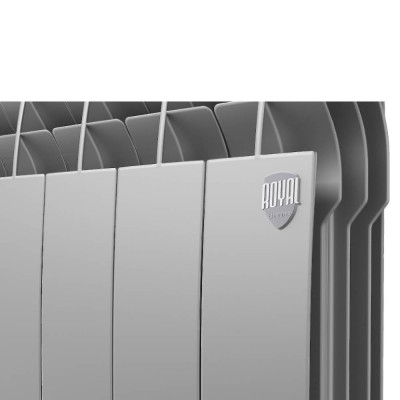 Радиатор алюминиевый Royal Thermo Biliner Alum 500 Silver Satin, 10 секций RTBASS50010