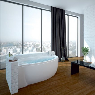 Ванна акриловая Aquatek Бетта 150х95 асимметричная левая (без гидромассажа) BET150-0000076