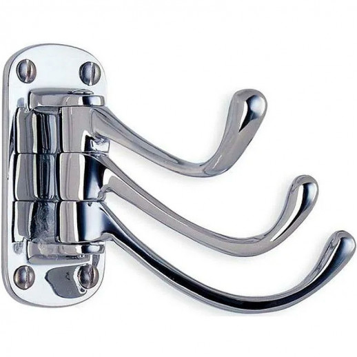 Тройной крючок Haiba HB208-3 (нерж сталь) хром