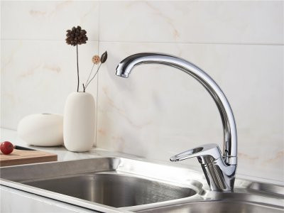 Смеситель для кухни Ledeme L5913 H13 однорычажный хром