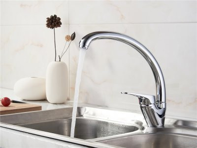 Смеситель для кухни Ledeme L5913 H13 однорычажный хром
