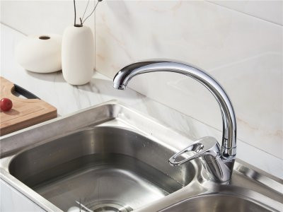 Смеситель для кухни Ledeme L5913 H13 однорычажный хром
