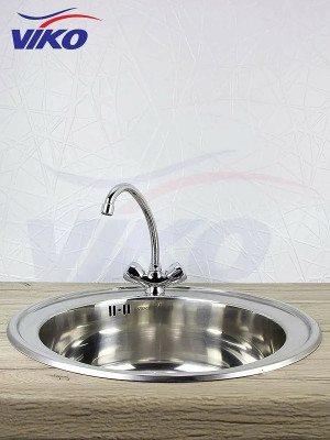 Смеситель для кухни Viko V-2403 хром двухвентильный