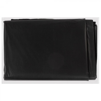 Мешки для мусора 200 л, черные, в пачке 5 шт., особо прочные, ПВД 50 мкм, 90х130 см, LAIMA, 601393